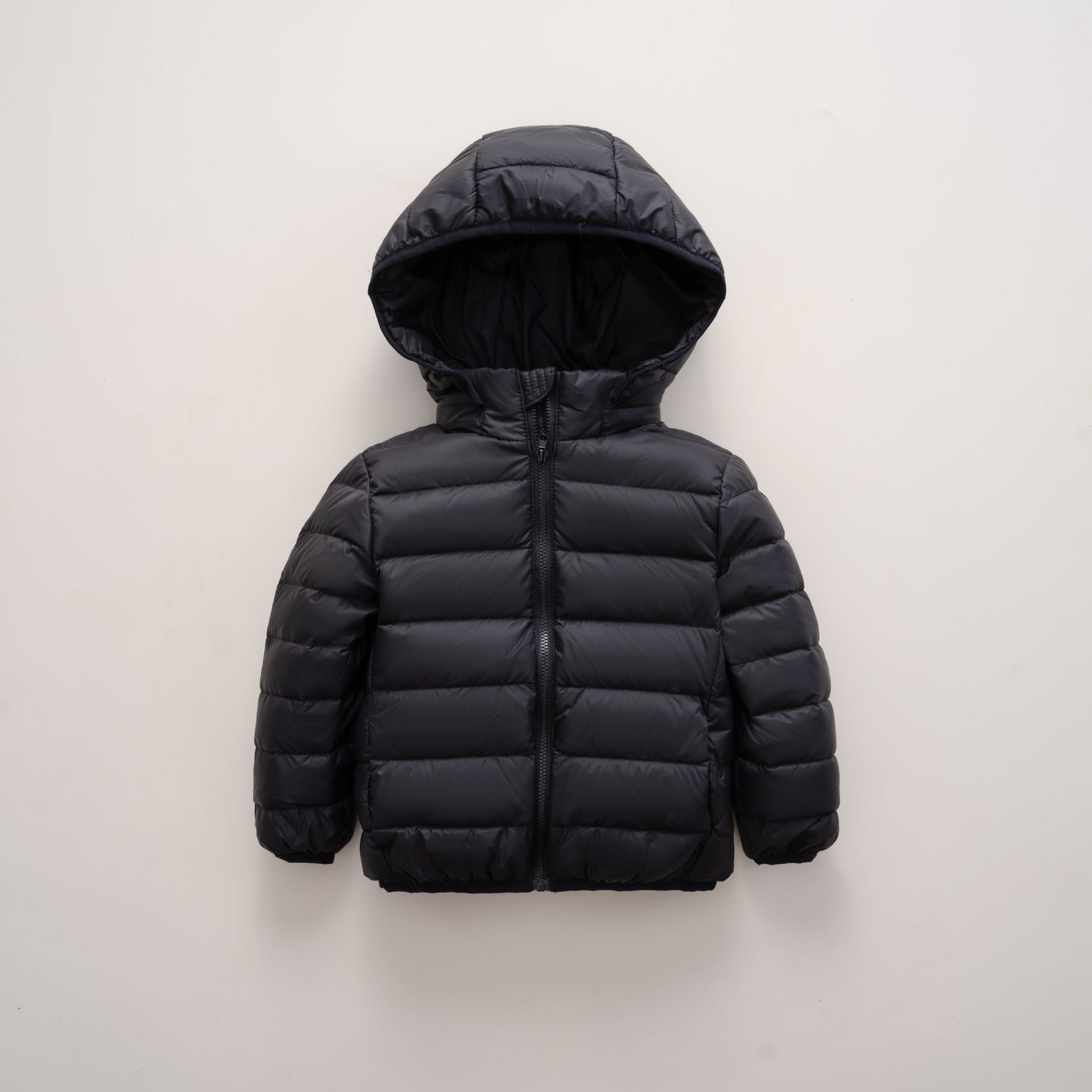 Dames gewatteerde winterjas met capuchon – warme lichtgewicht jas voor koude dagen