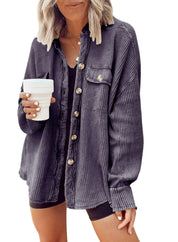 Heidi dames winterjack – oversized wafelstructuur jas met warme voering