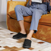 Zachte pantoffels dames | Luxe warme sloffen | Comfortabele instappantoffels met anti-slip zool