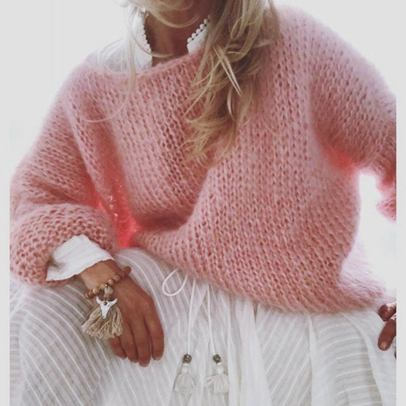 Oversized Gehaakte Damestrui – Freja | Luchtige Boho Trui met Moderne Look