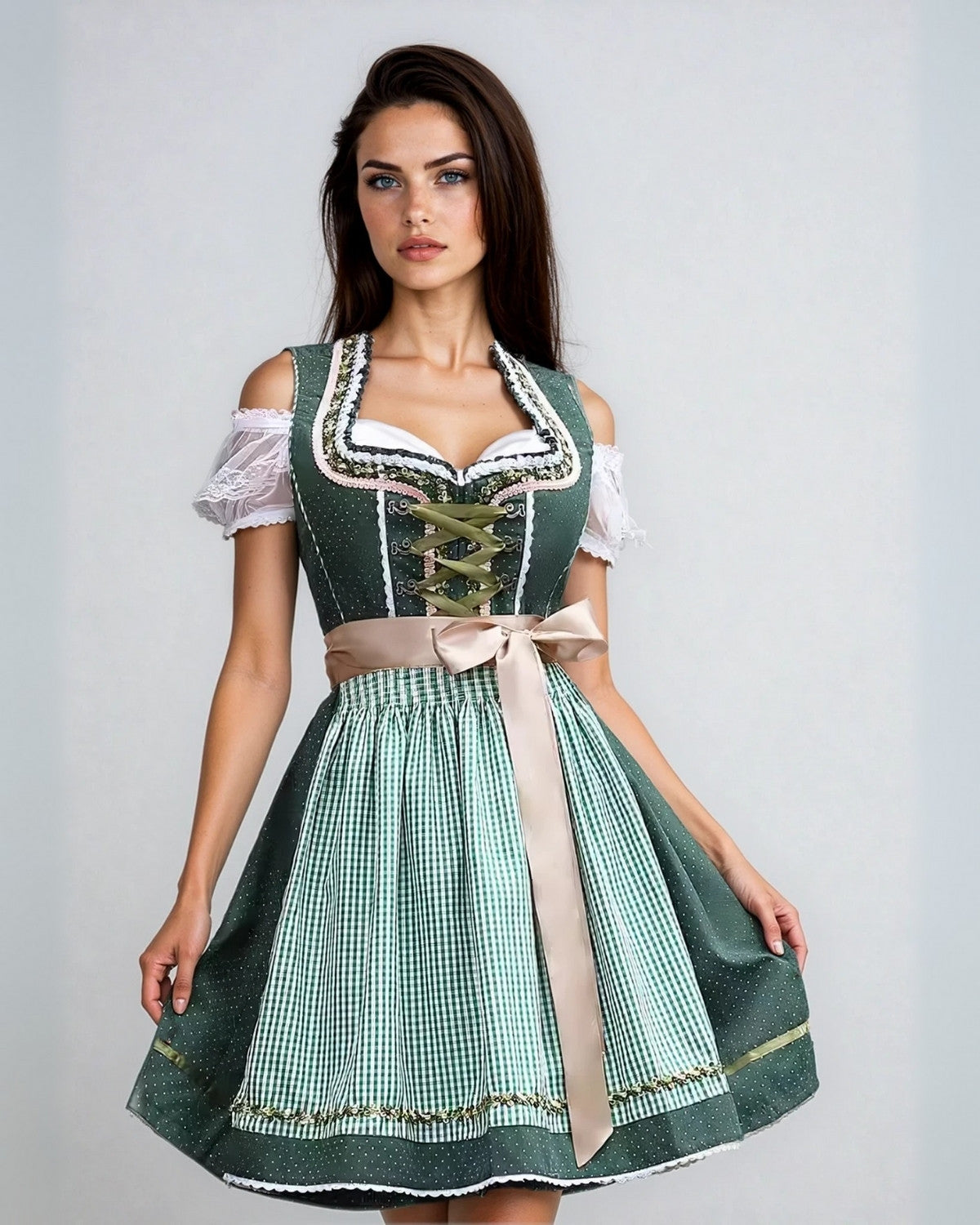 Oktoberfest Jurk Dames | Pofmouwen & Losse Pasvorm – Comfortabel & Stijlvol