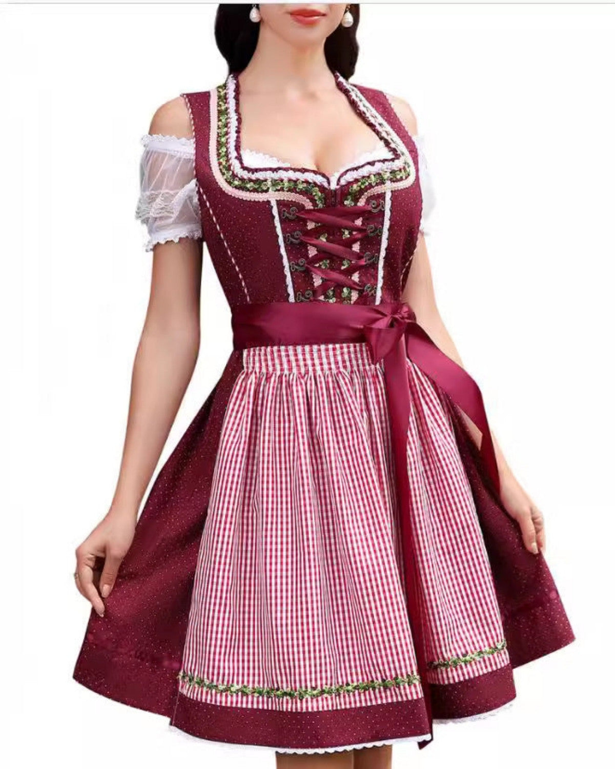 Oktoberfest Jurk Dames | Pofmouwen & Losse Pasvorm – Comfortabel & Stijlvol
