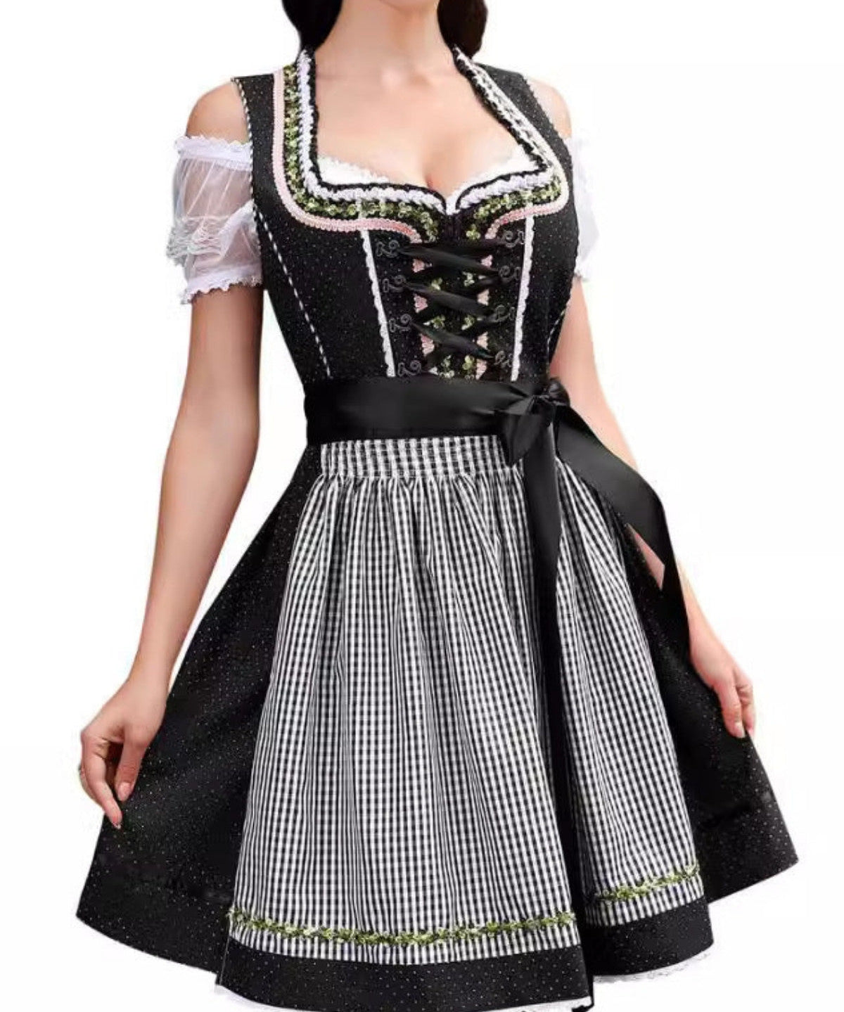 Oktoberfest Jurk Dames | Pofmouwen & Losse Pasvorm – Comfortabel & Stijlvol
