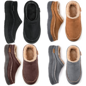 Zachte pantoffels dames | Luxe warme sloffen | Comfortabele instappantoffels met anti-slip zool