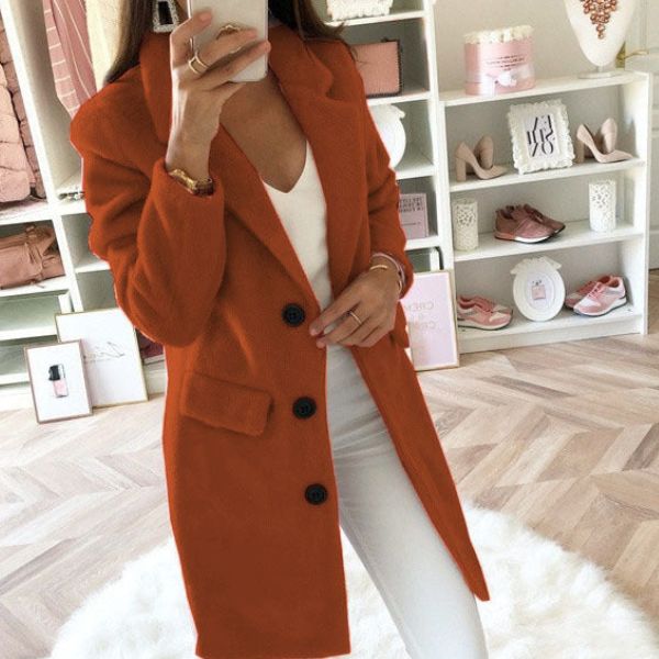 Sofia Damesjas – Chique Jas met Getailleerde Pasvorm en Luxe Voering