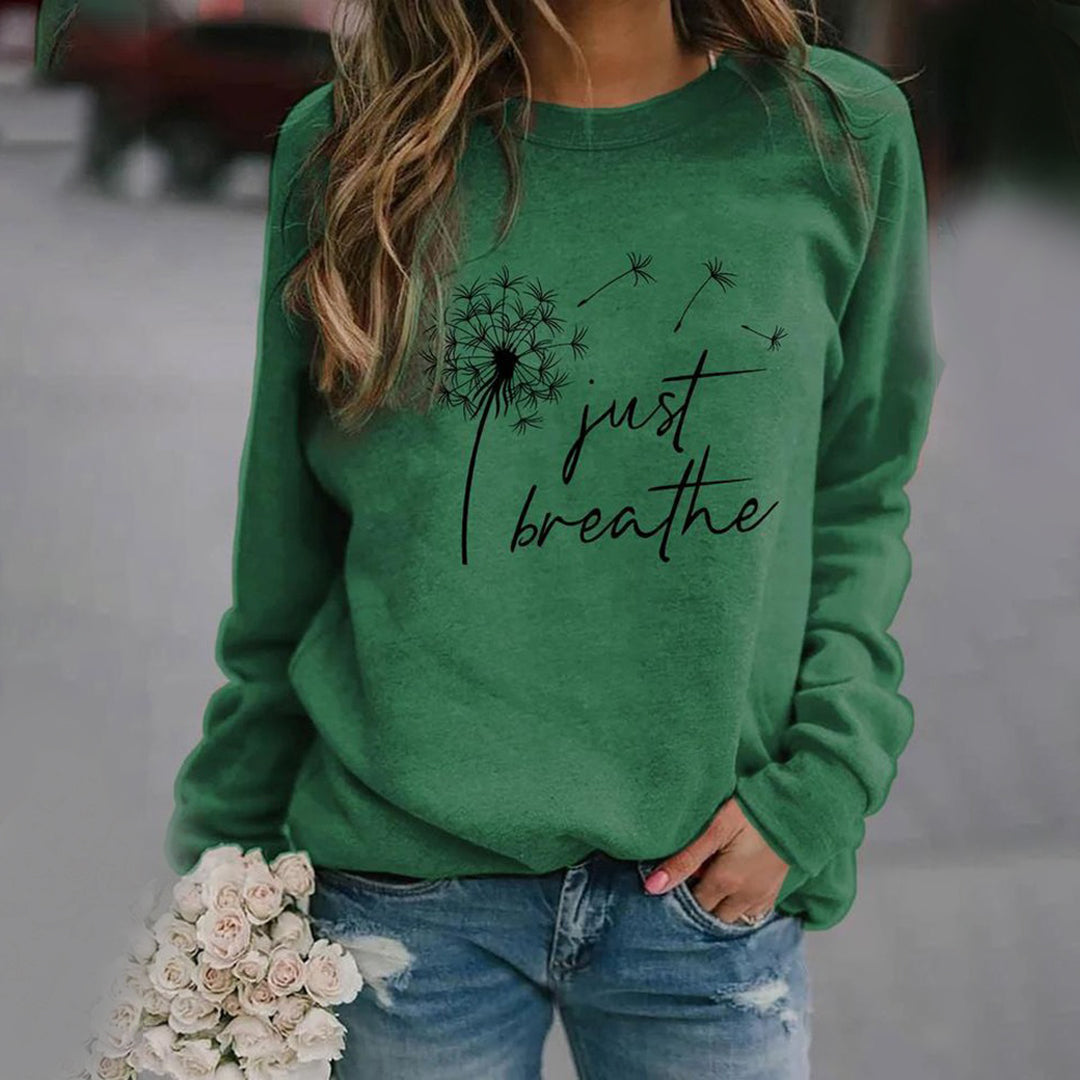 Elegant dames sweatshirt – geraffineerde trui met comfortabele pasvorm