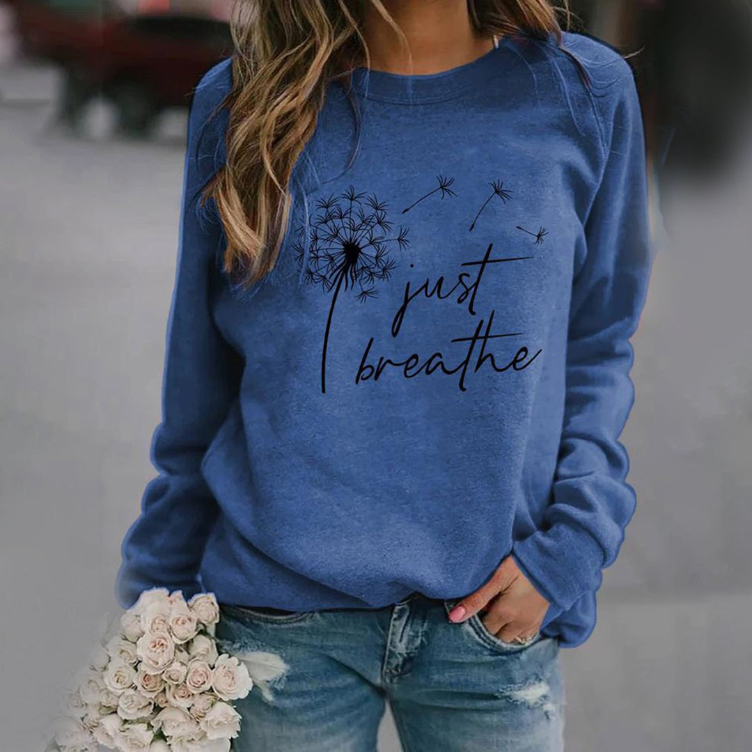 Elegant dames sweatshirt – geraffineerde trui met comfortabele pasvorm