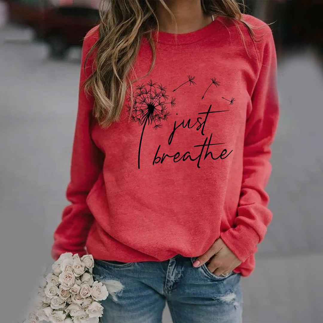 Elegant dames sweatshirt – geraffineerde trui met comfortabele pasvorm
