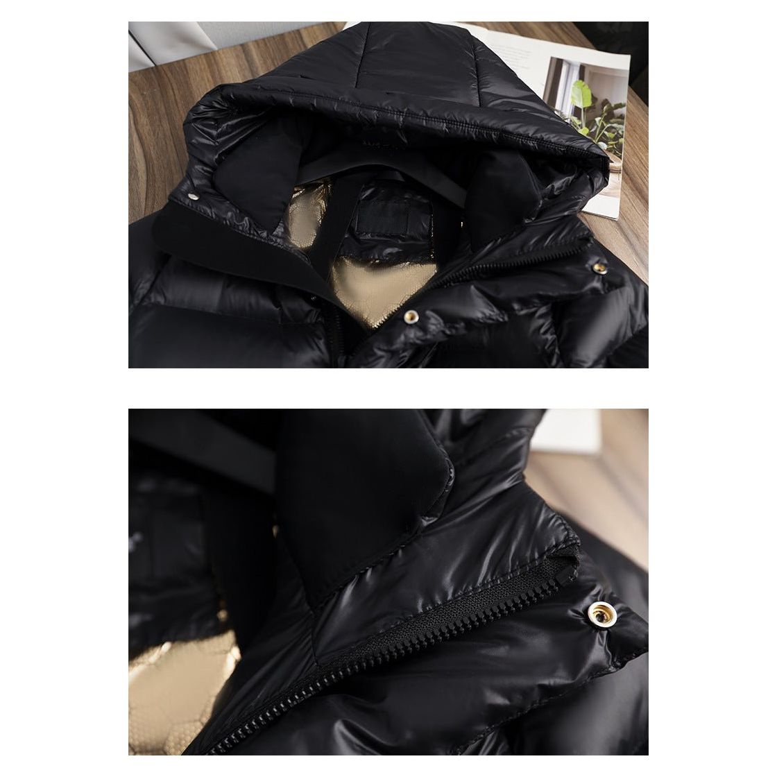 Warme dames donsjas – waterdichte winterjas met capuchon en stijlvolle pasvorm | Heidi-Mode