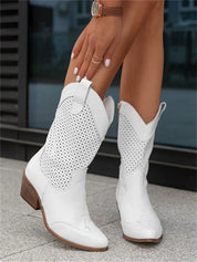 Cowboylaarzen dames met rits – ademend & stijlvol design