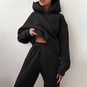 Dames Ultra-Zachte Oversized Lounge Jogging Set – Luxe Comfort & Stijlvolle Pasvorm