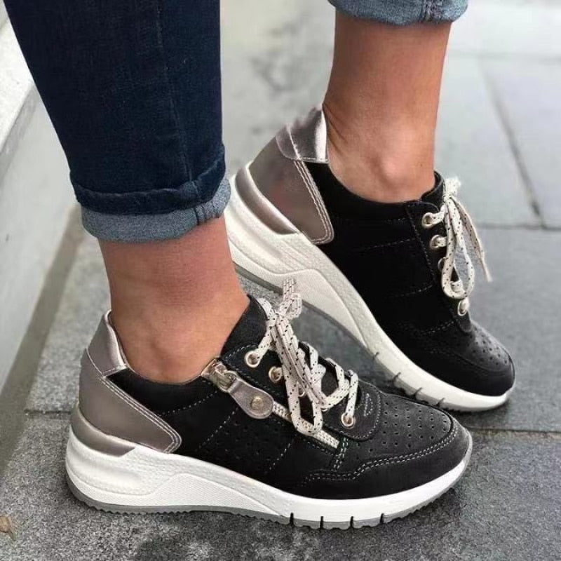 Isabella Orthopedische Wandelschoenen – Comfortabele Dameswandelschoenen met Stevige Antislip Zool