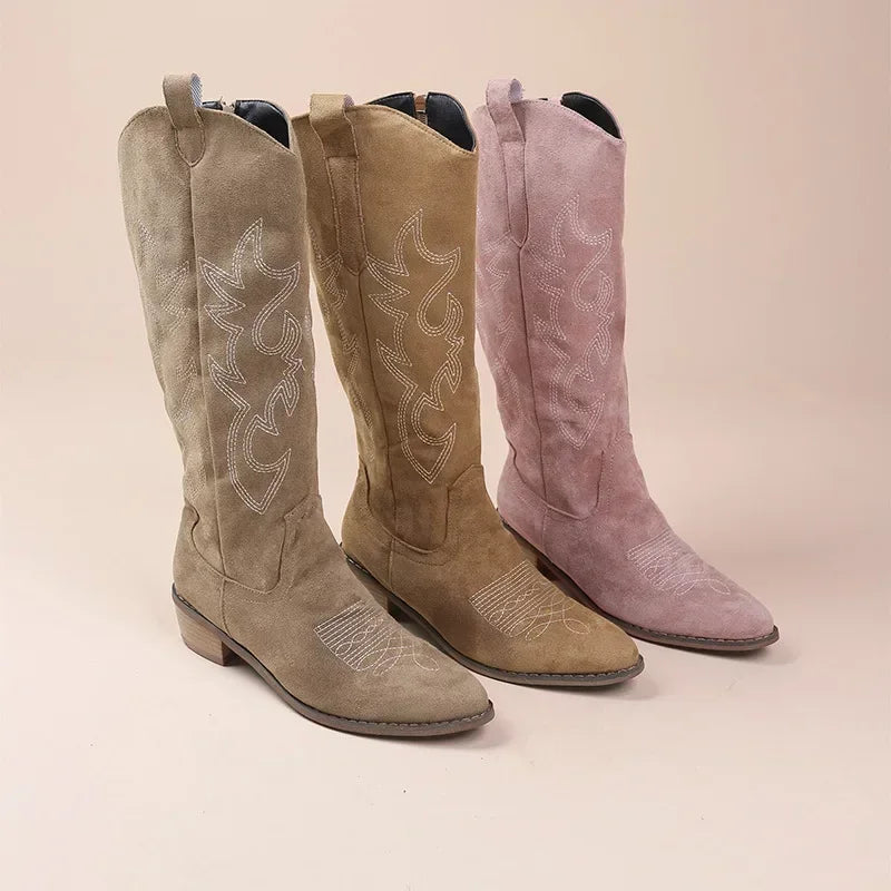 WildWest Chic | Stijlvolle Cowboylaarzen voor Dames – Trendy, Comfortabel & Veelzijdig