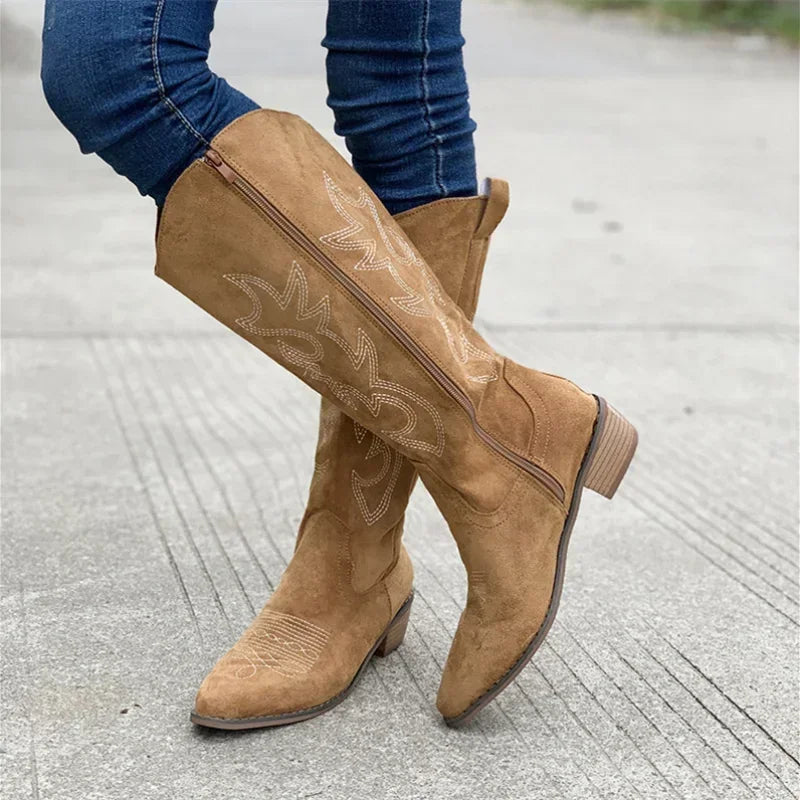 WildWest Chic | Stijlvolle Cowboylaarzen voor Dames – Trendy, Comfortabel & Veelzijdig