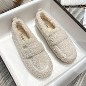 Amara CozyCloud pantoffels dames | Luxe lamswollen pantoffels | Warme ademende huispantoffels