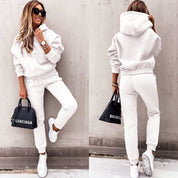 Dames Fall Winter Joggingpak Twee-Delige Set – Ultiem Comfort & Stijlvolle Pasvorm