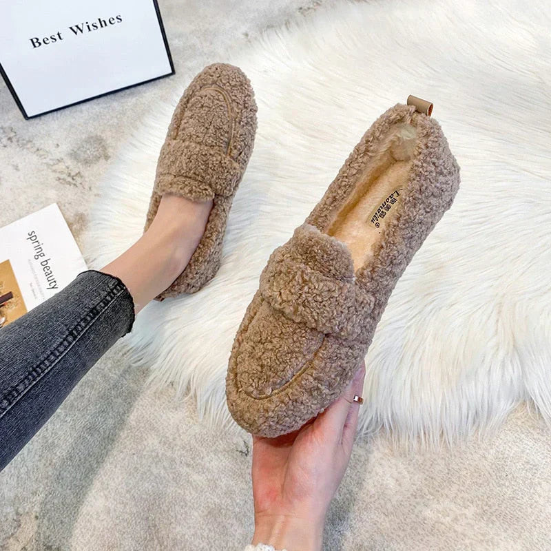 Amara CozyCloud pantoffels dames | Luxe lamswollen pantoffels | Warme ademende huispantoffels
