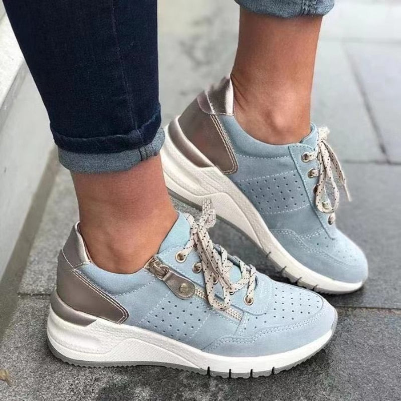 Isabella Orthopedische Wandelschoenen – Comfortabele Dameswandelschoenen met Stevige Antislip Zool