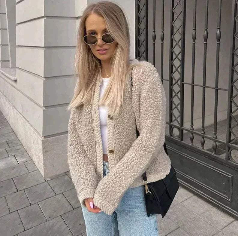 Teddy Overshirt Dames – Trendy & Comfortabel Tussenjack voor Elk Seizoen