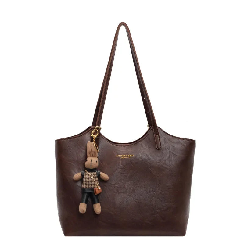 Portia Eco-Chique Tas | Duurzame dames schoudertas | Vegan leren handtas met stijlvol design