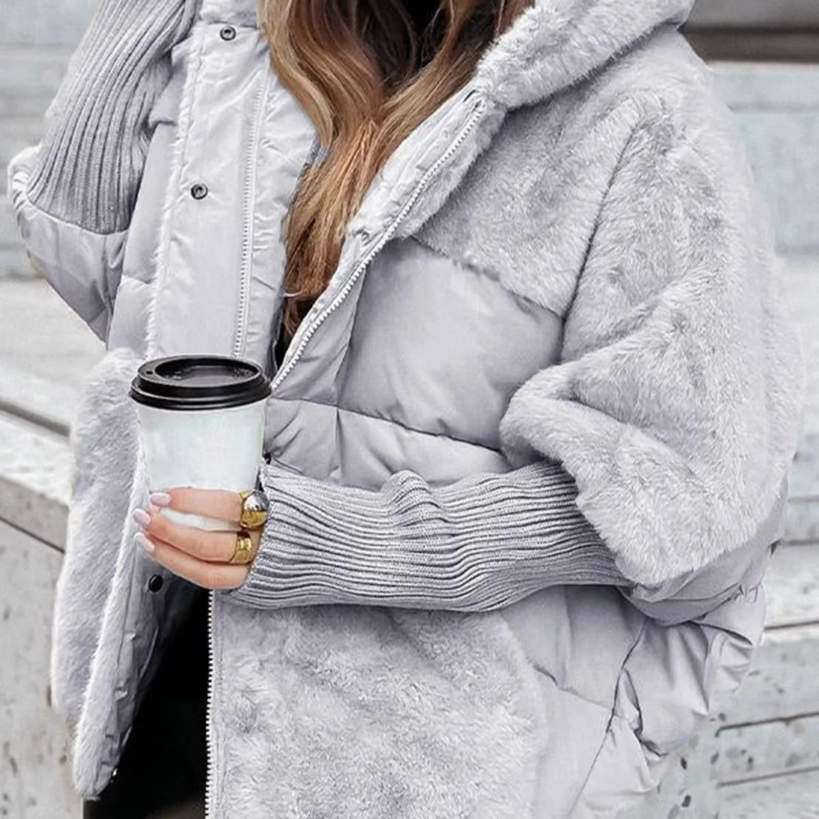 Warme dames winterjas – stijlvolle effen jas voor herfst & winter