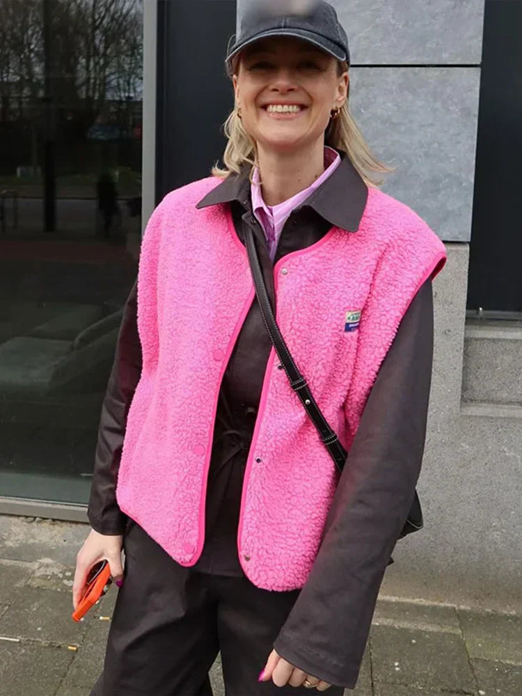 Fudus lamswollen bodywarmer dames – tijdloos gilet met warmte & comfort