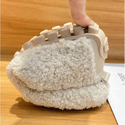 Amara CozyCloud pantoffels dames | Luxe lamswollen pantoffels | Warme ademende huispantoffels