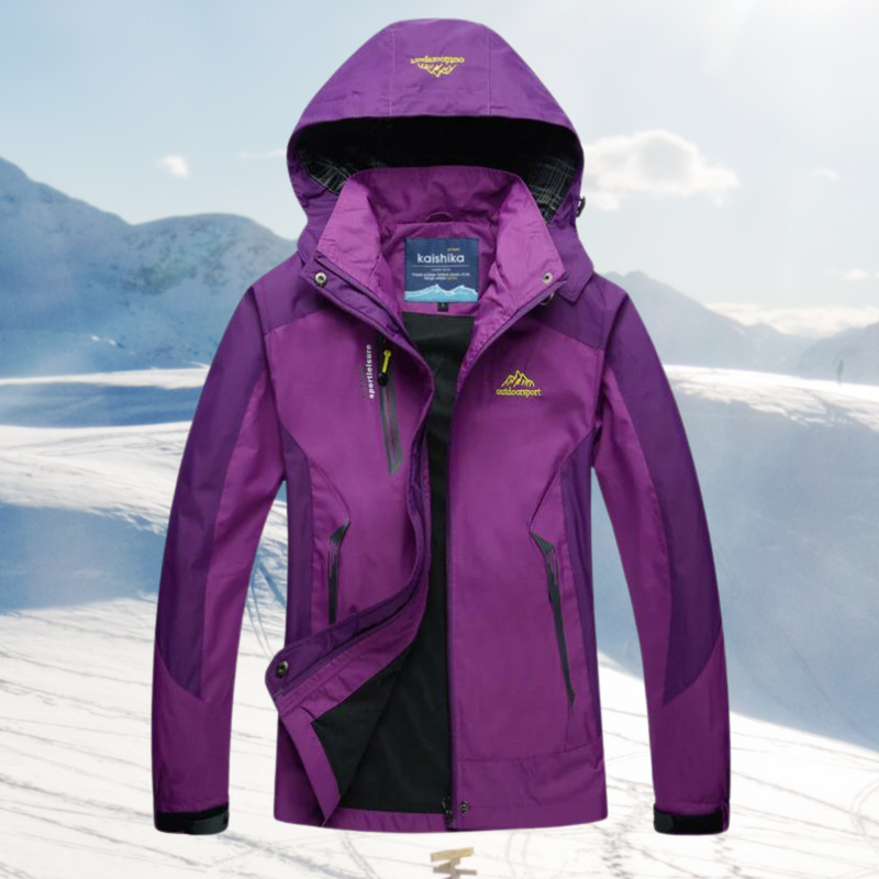 Wind- en waterdichte outdoorjas dames – ademend & lichtgewicht