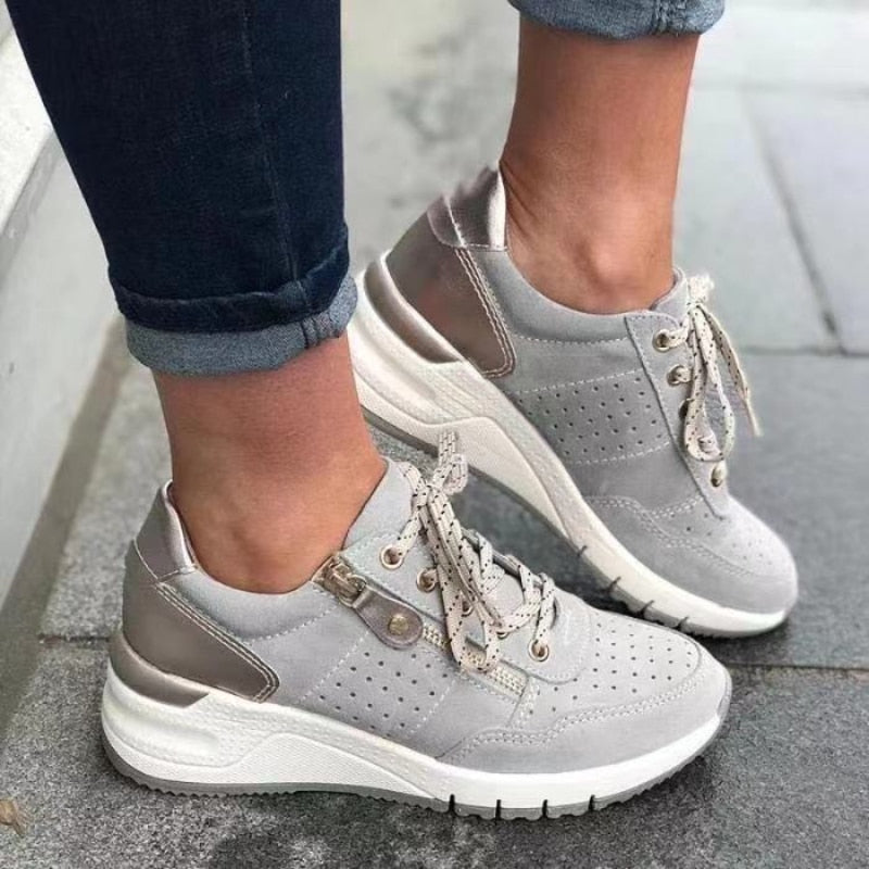 Isabella Orthopedische Wandelschoenen – Comfortabele Dameswandelschoenen met Stevige Antislip Zool