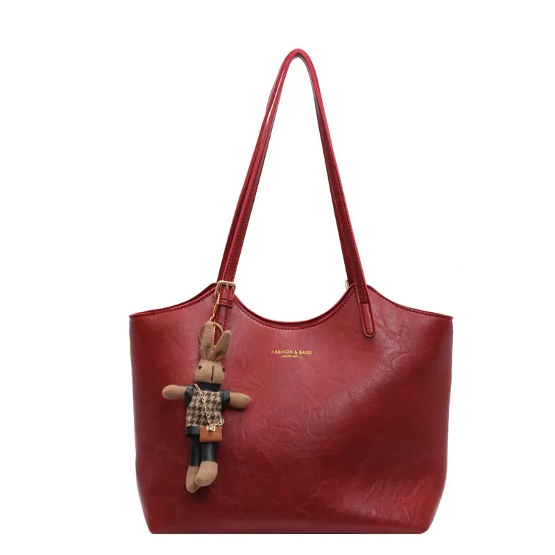 Portia Eco-Chique Tas | Duurzame dames schoudertas | Vegan leren handtas met stijlvol design