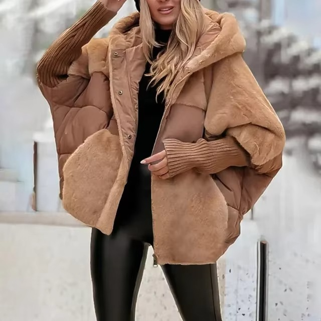 Warme dames winterjas – stijlvolle effen jas voor herfst & winter