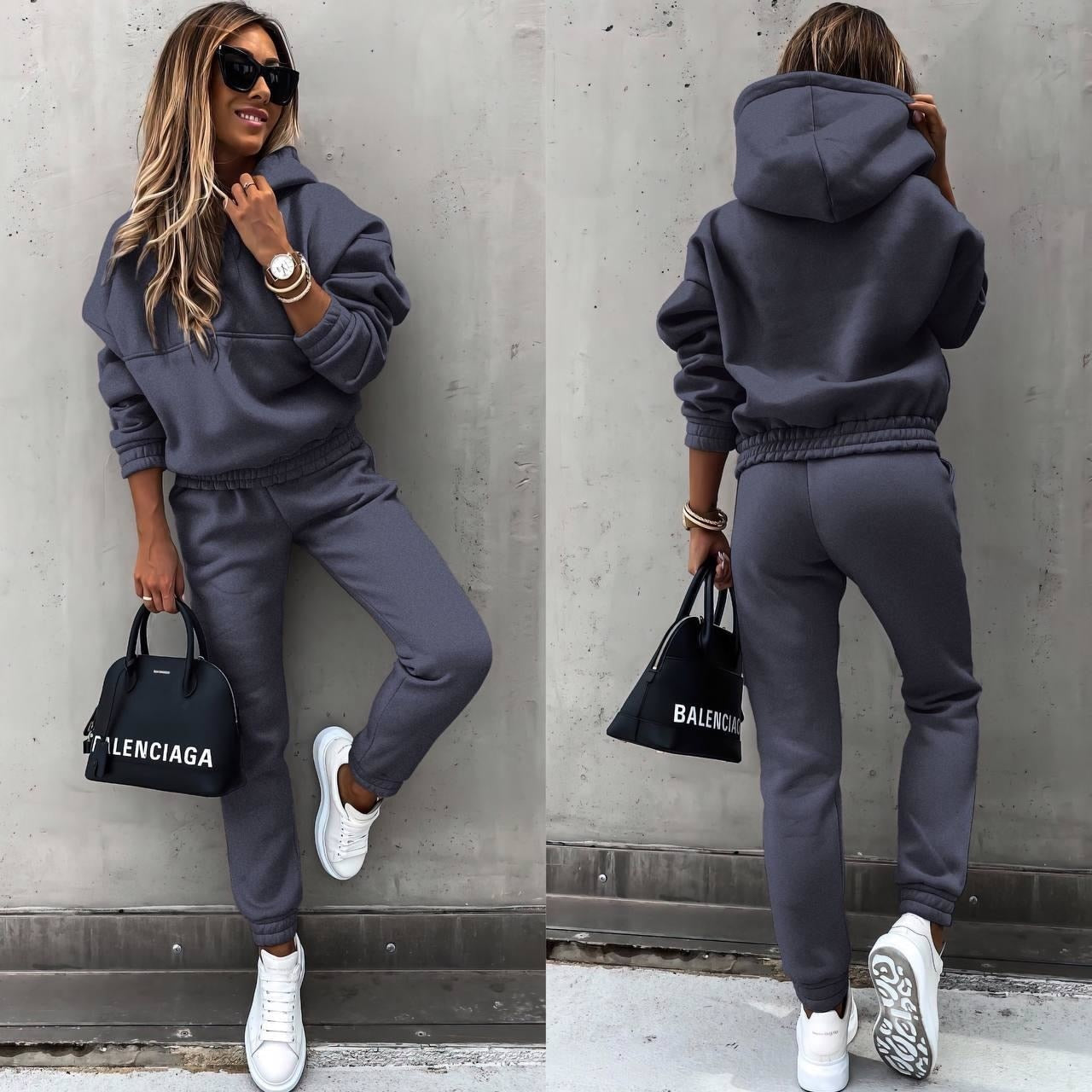 Dames Fall Winter Joggingpak Twee-Delige Set – Ultiem Comfort & Stijlvolle Pasvorm