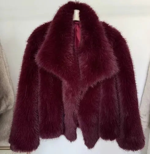 Suzy kunstbont jas dames – Limited edition luxe en warme winterjas