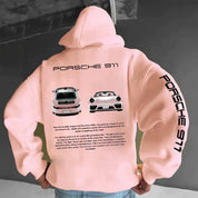 Sophia Oversized Hoodie Dames – Racing Hoodie met Unieke Mouwdetails