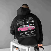 Sophia Oversized Hoodie Dames – Racing Hoodie met Unieke Mouwdetails
