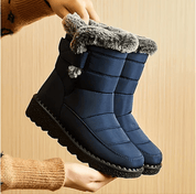 Waterdichte winterlaarzen dames – warme sneeuwschoenen met antislip zool