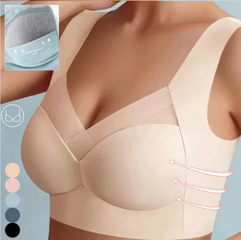 Eva Comfortabele BH Dames – Naadloze BH zonder Sluiting met Optimale Ondersteuning