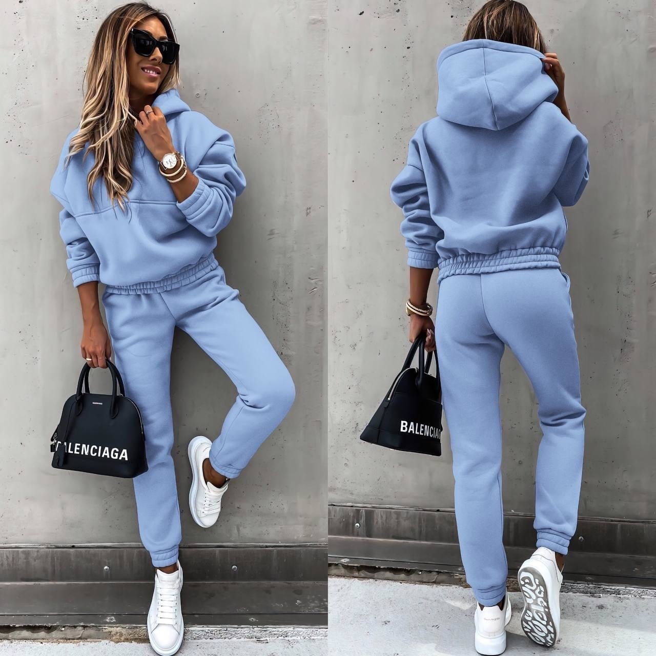 Dames Fall Winter Joggingpak Twee-Delige Set – Ultiem Comfort & Stijlvolle Pasvorm