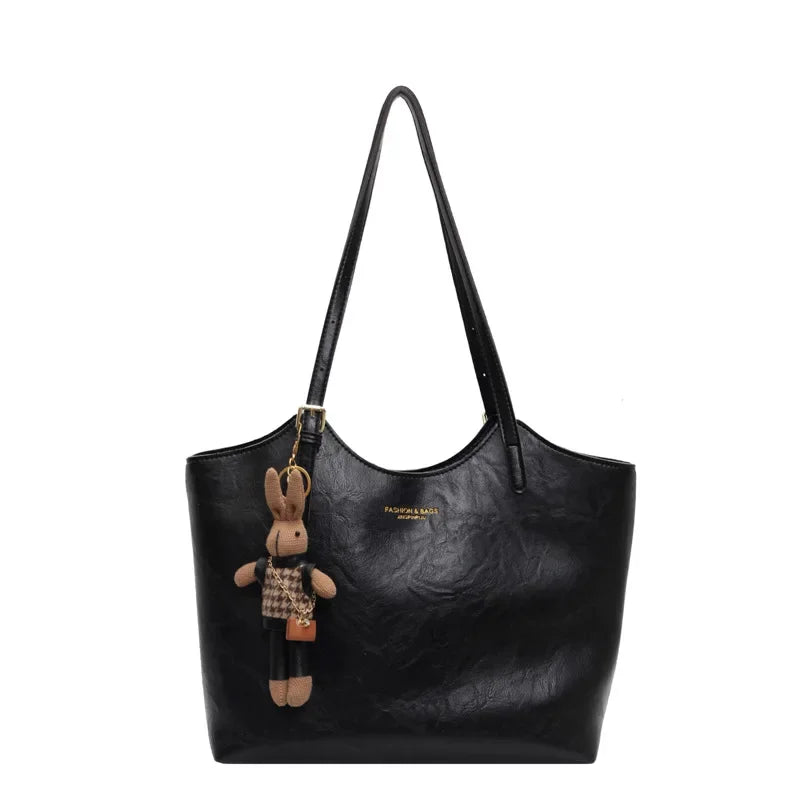 Portia Eco-Chique Tas | Duurzame dames schoudertas | Vegan leren handtas met stijlvol design