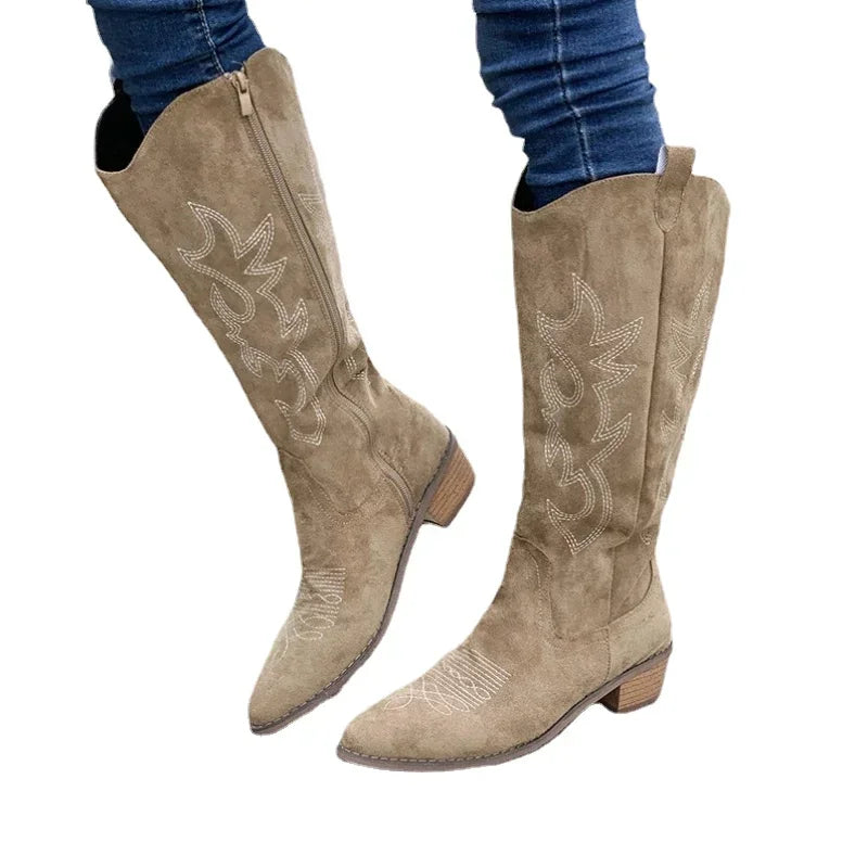 WildWest Chic | Stijlvolle Cowboylaarzen voor Dames – Trendy, Comfortabel & Veelzijdig