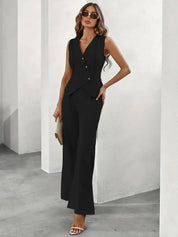 Elegante dames set – getailleerd pak met blazer en broek voor een stijlvolle look