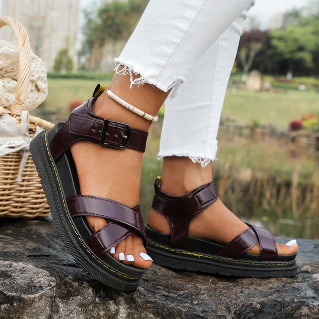 Orthopedische sandalen Raine – sportieve damessandalen met steunzool