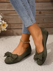 Comfortabele slip-on schoenen dames – zachte instappers met dempende zool