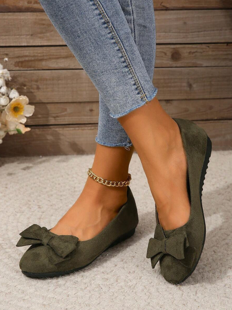 Comfortabele slip-on schoenen dames – zachte instappers met dempende zool