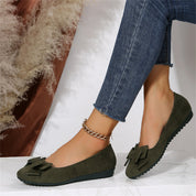 Comfortabele slip-on schoenen dames – zachte instappers met dempende zool
