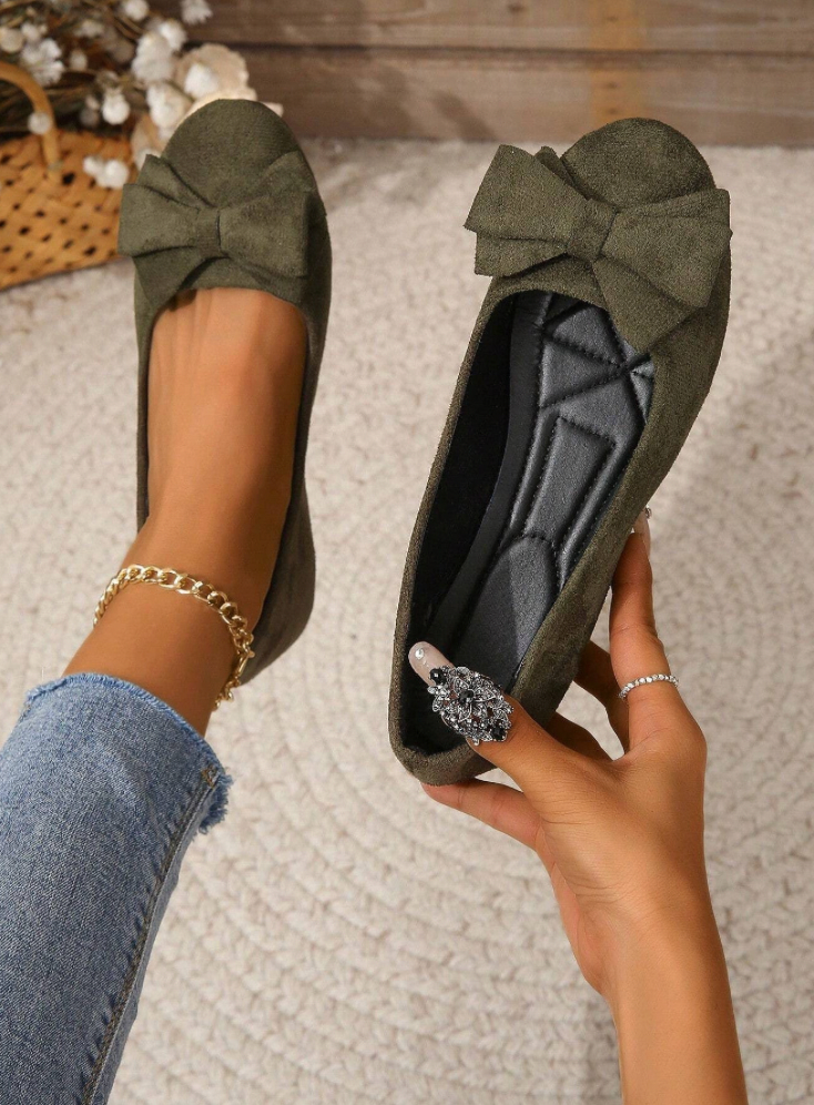 Comfortabele slip-on schoenen dames – zachte instappers met dempende zool
