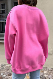 Lola Oversized Sweater Dames – Zachte Trui van Biologisch Katoen met Ronde Hals
