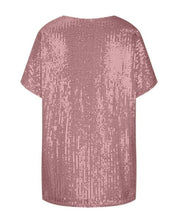Pailletten T-shirt Dames – Stijlvol Glinsterend Shirt voor Feestelijke Gelegenheden