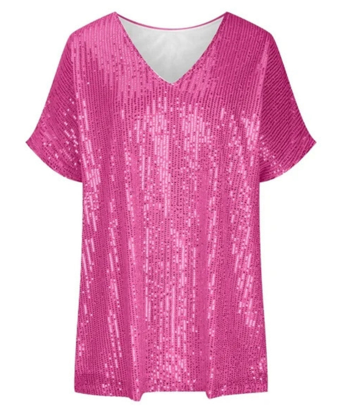 Pailletten T-shirt Dames – Stijlvol Glinsterend Shirt voor Feestelijke Gelegenheden