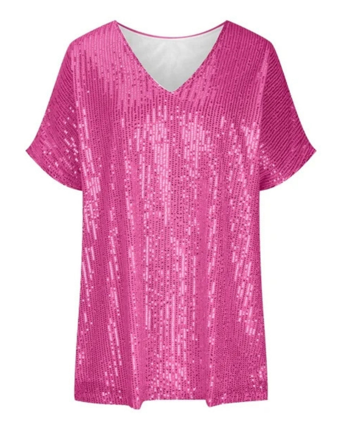 Pailletten T-shirt Dames – Stijlvol Glinsterend Shirt voor Feestelijke Gelegenheden